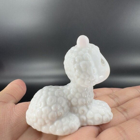 1996 Prescious Moments Noahs Ark Lamb Sheep Salt and Pepper Shaker Set 2 Ceramic - Picture 8 of 16